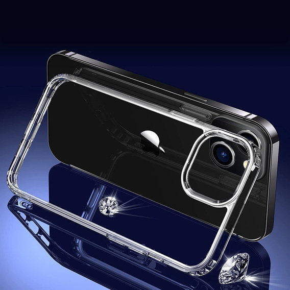 Huse pentru iPhone 14, Fusion Hybrid, transparentă