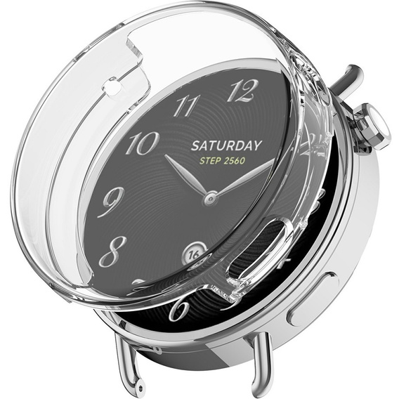 Husă 2-în-1 cu protecție pentru ecran pentru Xiaomi Watch S4 41 mm