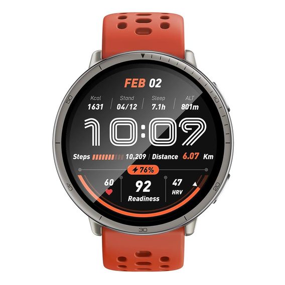2x ERBORD Hybrid Glass pentru Amazfit Active 2