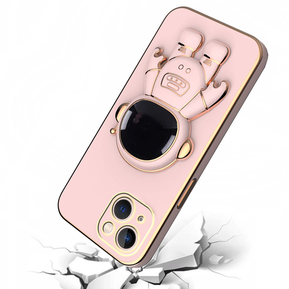 Huse pentru iPhone 13, Astronaut, roz