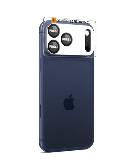 Spigen Optik Pro XL Glas.TR EZ Fit protecție pentru lentile pentru iPhone 17 Pro Max