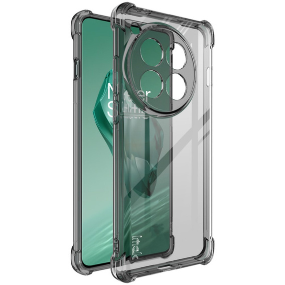 IMAK Huse pentru OnePlus 12 5G, Dropproof, transparent / negru