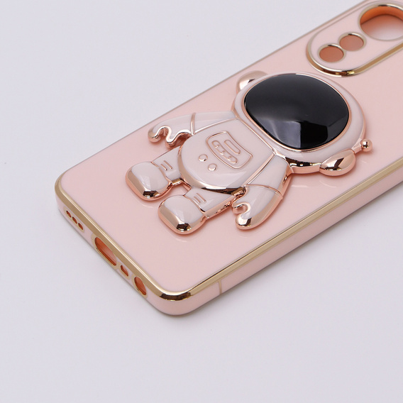 Huse pentru Oppo A78 4G, Astronaut, roz rose gold