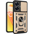 Husă blindată pentru Realme C55, CamShield Slide, de aur