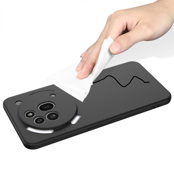 Husa pentru Nothing Phone 3a Pro, Silicone Lite, negru