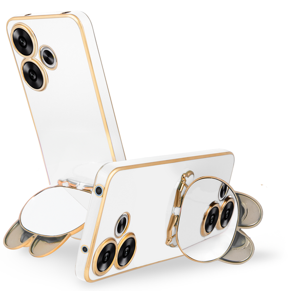 Carcasă pentru Xiaomi Redmi 13, Bunny, alb