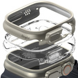 Etui Ringke do Apple Watch Ultra, Slim, 2-Pack, Clear / Titanium Grey