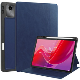 Husă pentru Lenovo Tab M11, Business Card and Pen Slot, albastru