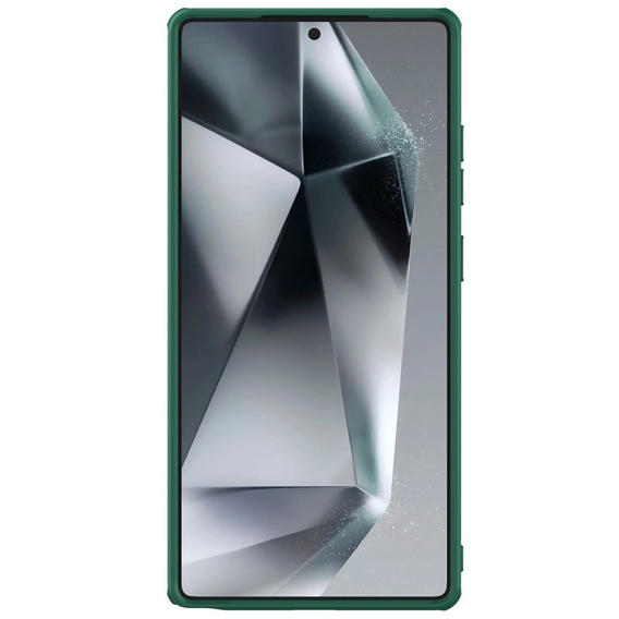 Carcasă NILLKIN pentru Samsung Galaxy S25 Ultra, Super Frosted Shield Case, verde