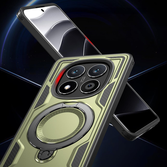 Husă magnetică cu suport pentru Xiaomi Redmi Note 15 Pro Plus 5G / Poco M8 Pro 5G