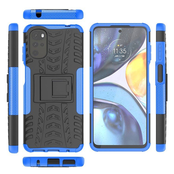 Huse pentru Motorola Moto G22, Tire Armor, albastru