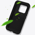 Love Mei Huse pentru Xiaomi 13, armored with glass, negru
