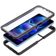 Carcasă pentru Xiaomi Redmi Note 12 Pro 5G / POCO X5 Pro 5G, Shockproof, cu folie, negru