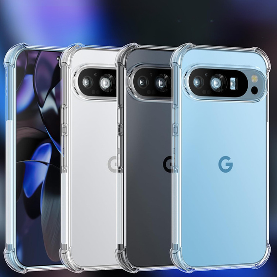 Huse pentru Google Pixel 9 Pro, Dropproof, transparentă