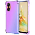 Husa pentru Oppo Reno8 T, Gradient Dropproof, Violet / albastru