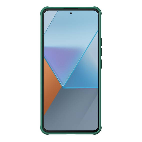 Carcasă blindată Nillkin pentru Xiaomi Redmi Note 13 Pro 5G, CamShield Pro, verde