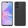 Caz subțire pentru Oppo A78 5G, Slim, negru