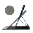 Huse pentru Lenovo Tab M9, Wallet Pen Slot, verde