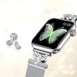 Bransoleta Milanese do Apple Watch 1/2/3/4/5/6/7/8/SE (38/40/41 MM) - Black