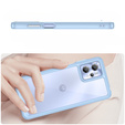 Huse pentru Motorola Moto G13 / G23, Fusion Hybrid, transparent / albastru