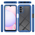 Carcasă pentru Samsung Galaxy A13 4G, Shockproof, cu folie, albastru