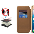 Carcasă RFID Wallet MagSafe flip cu protecție pentru camera foto pentru iPhone 17 Pro Max
