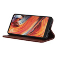 Huse pentru Samsung Galaxy A35 5G, Wallet Litchi Leather, maro
