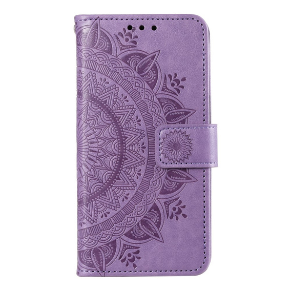Cu clapetă pentru Realme 12 Pro 5G / 12 Pro+ 5G, Mandala, violet