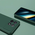 Husa pentru Xiaomi Poco F6 Pro, Silicone Lite, verde închis