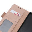 Cu clapetă pentru Oppo A38 4G / Oppo A18 4G, Card Slot, roz