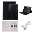Carcasă + tastatură Galaxy Tab S7+ Plus / S8+ Plus /S7 FE T730 T733, Pen Slot, negru