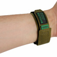 ERBORD MP84 Curea din nylon Quickfit pentru Garmin Fenix 5X/6X/6X PRO/7X (mărime S/M)