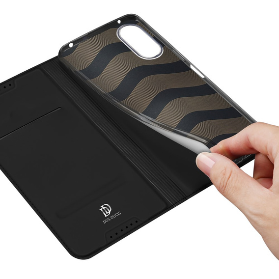 Dux Ducis Huse pentru Sony Xperia 10 VI, Skinpro, negru