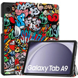 Husă pentru Samsung Galaxy Tab A9, Smartcase, graffiti