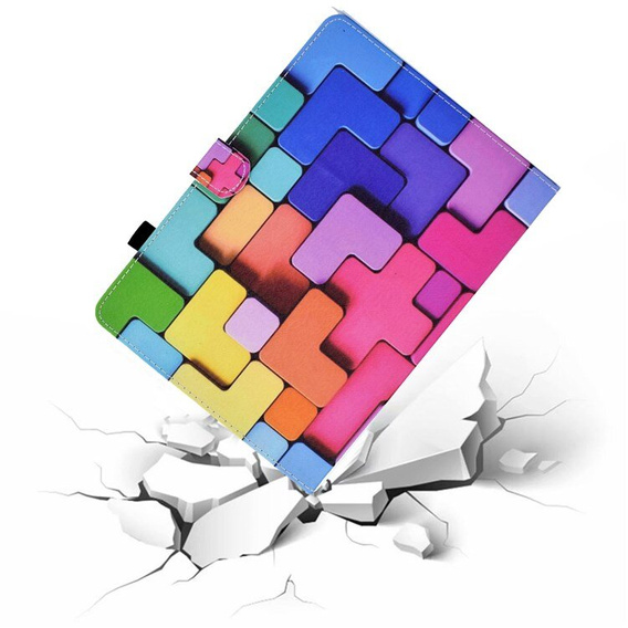 Husă pentru Lenovo Tab M10 Plus 10.6 Gen 3 TB-125F TB-128F, Smartcase, blocks