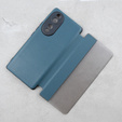 Husă cu clapetă pentru Honor 70 5G, Side View, verde