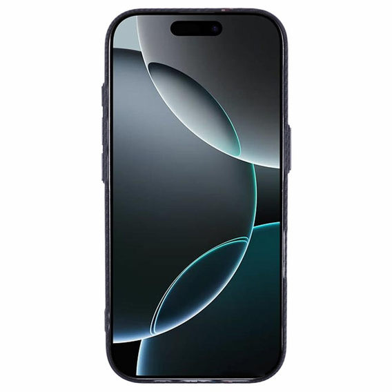 Carcasa pentru iPhone 16 Pro, Carbon Fiber MagSafe, negru