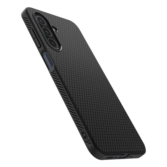 Carcasa Spigen pentru Samsung Galaxy A26 5G, Liquid Air, negru + 9H Tempered Glass
