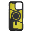 Carcasa Spigen pentru iPhone 16 Pro, Tough Armor Mag MagSafe, negru + 9H Tempered Glass