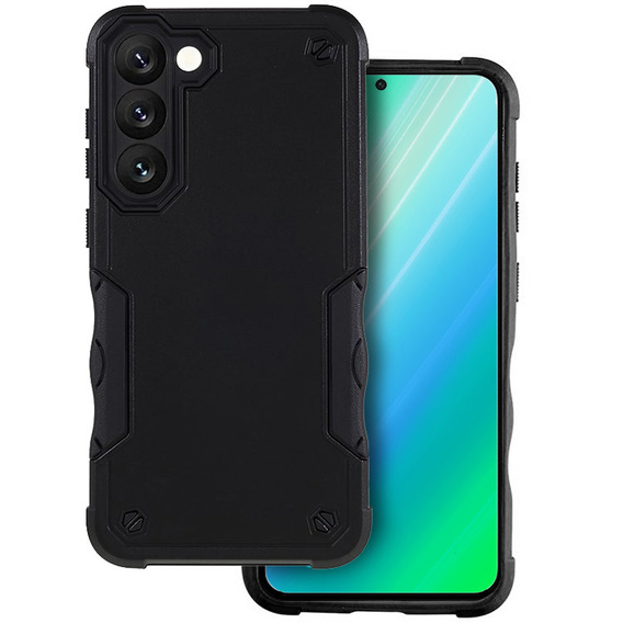Husă blindată pentru Samsung Galaxy S23, Dual-Layer, negru