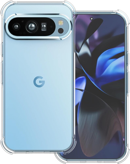 Huse pentru Google Pixel 9 Pro, Dropproof, transparentă
