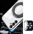 Carcasă magnetică pentru Samsung Galaxy S25+ Plus, pentru MagSafe, negru