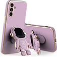 Huse pentru Samsung Galaxy A56 5G, Astronaut, violet