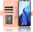 Cu clapetă pentru Realme Note 70T 4G, Card Slot, roz