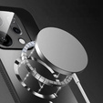 Husă pentru Oppo Reno 14, pentru MagSafe, cu protecție pentru cameră, negru