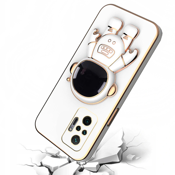 Huse pentru Xiaomi Redmi Note 10 Pro, Astronaut, alb