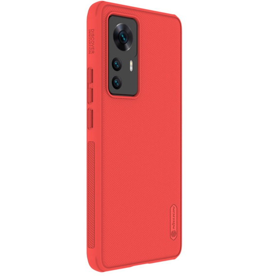 Carcasă NILLKIN pentru Xiaomi 12T, Super Frosted Shield Case, roșu