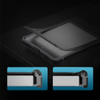 Husă impermeabilă SHELLBOX IP68 pentru Apple iPad Air 11" 6 gen. 2024, negru