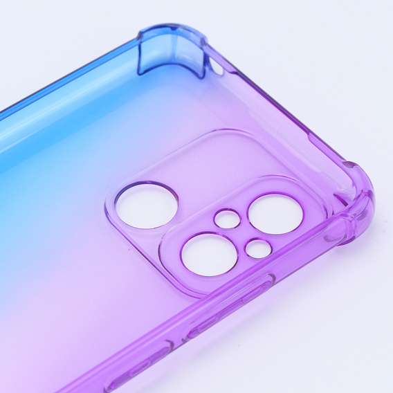 Husa pentru Xiaomi Redmi 12C, Gradient Dropproof, Violet / albastru