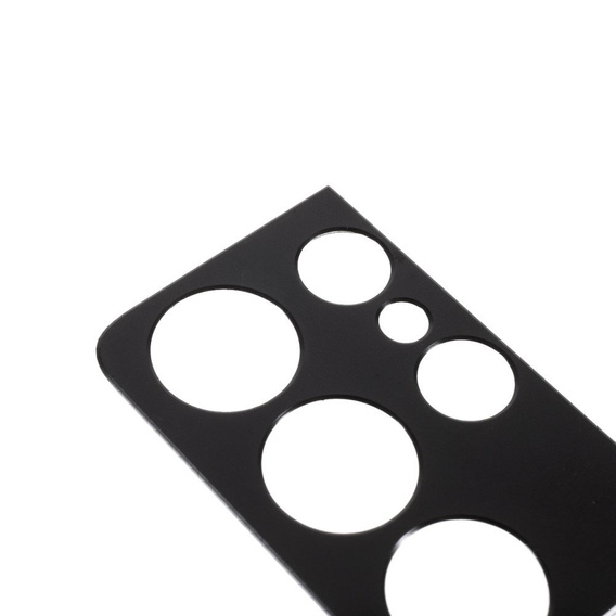 Capac metalic pentru camera foto pentru Samsung Galaxy S21 Ultra, albastru
